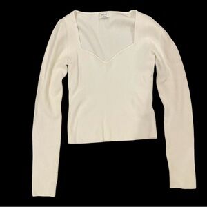 Aritzia Wilfred Ivory Women's Sweater